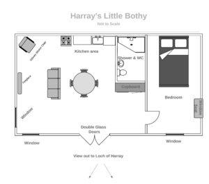 Harays little bothy floor plan